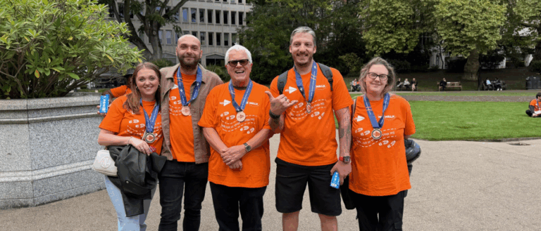Seras team walk for MS 2025