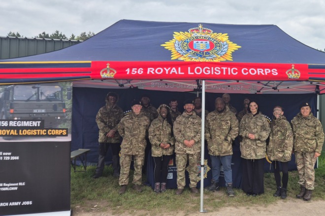 Altcar Army Training Day Team