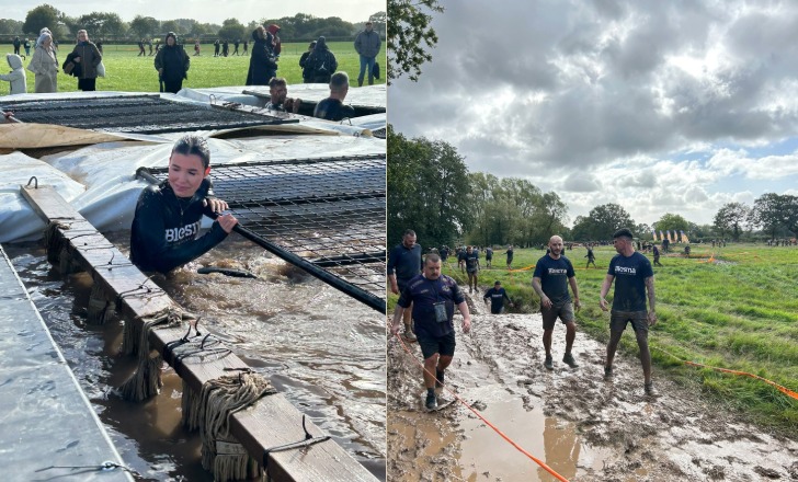 Getting Muddy Tough Mudder Seras