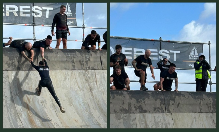 Seras Tackle Tough Mudder Fundraising for Blesma Injured Veterans Charity