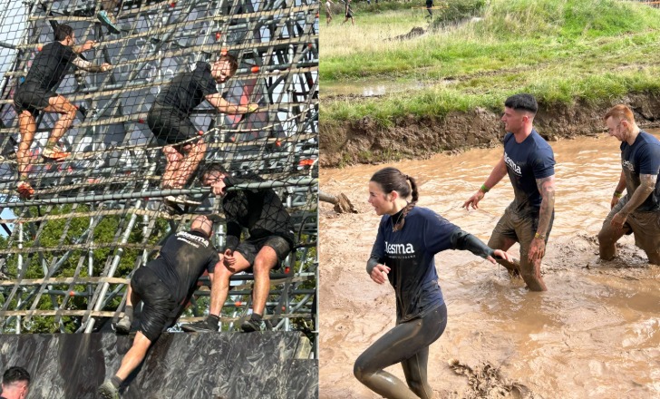 Tackling Tough Mudder Cheshire Showground